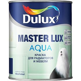 Краска глянцевая Dulux Master Lux Aqua 70 универсальная BW (2,5л)